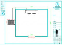 甘肅金昌市42平米蔬菜保鮮冷庫(kù)設(shè)計(jì)方案-萬(wàn)能制冷